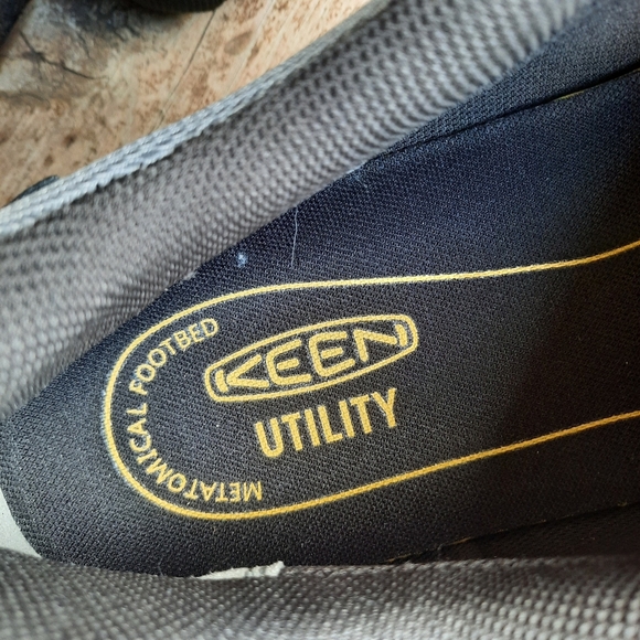 NIB Keen Utility Boulder Low Raven/Burnt Ochre Steel Toe Safety Shoes Size 14 - Picture 15 of 16